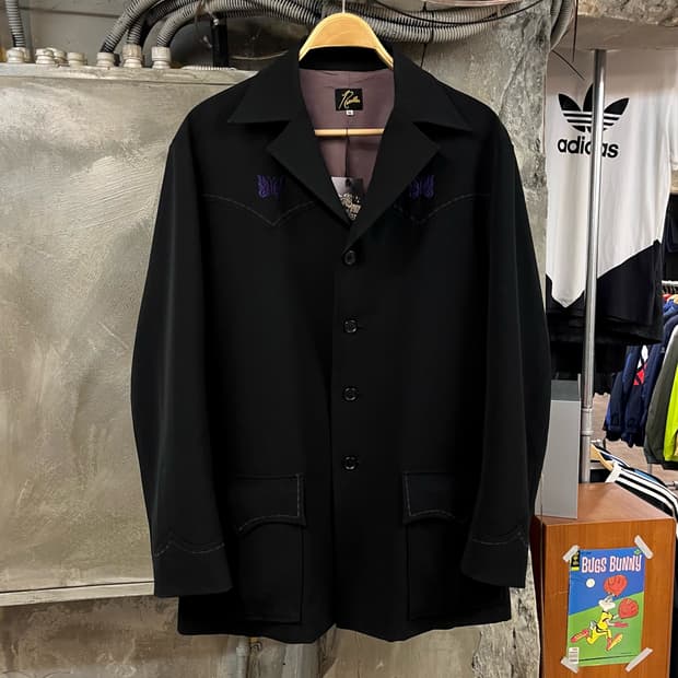 니들스 웨스턴 레저 자켓 블랙 XL #csz2479