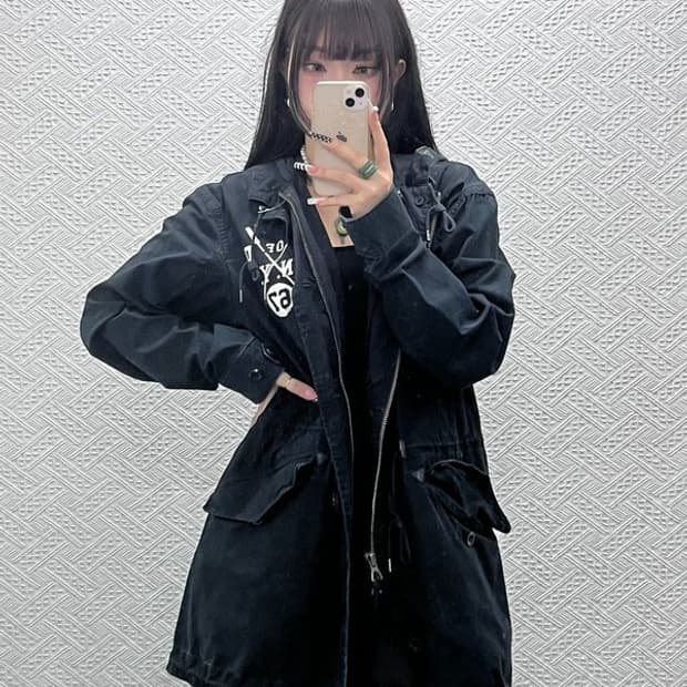 폴로 랄프로렌 M-51 가먼트다잉 피쉬테일 야상 자켓 S C10583