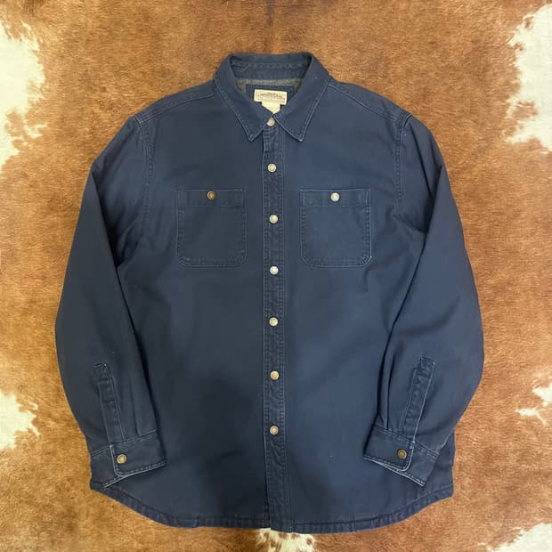 엘엘빈 아웃도어 워크 셔츠자켓 안감 플리스