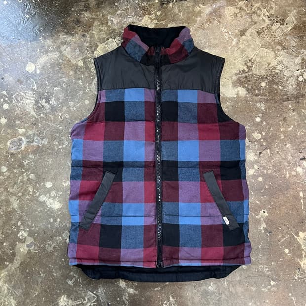 M) 반스 덕다운 리버시블 패딩 조끼 베스트 양면 패딩 조끼