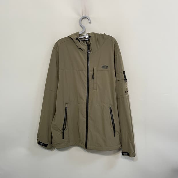 지프 2024 남성 우븐 스트레치 자켓 바람막이 110 