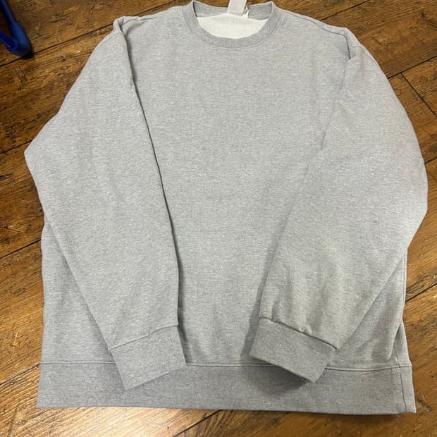 퍼스널팩 맨투맨 그레이 XL