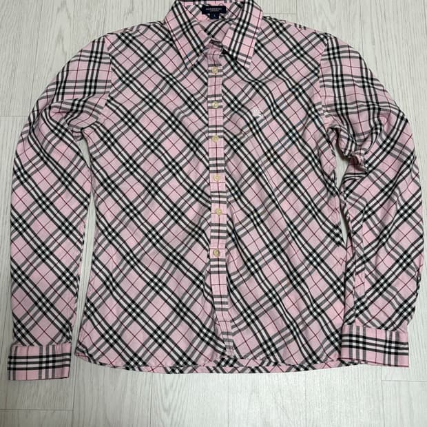 버버리 핑크 노바 셔츠