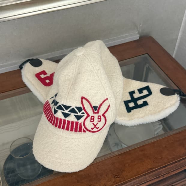 파리게이츠 귀도리 모자 털모자