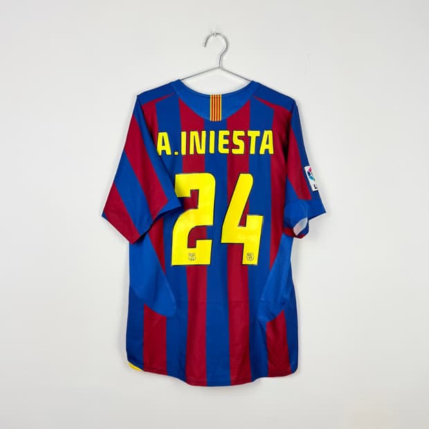 05-06 바르셀로나 홈 이니에스타 유니폼