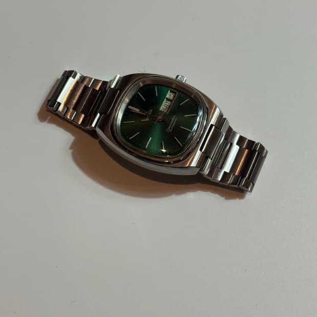 오메가 씨마스터 테레비 녹판 (급처)