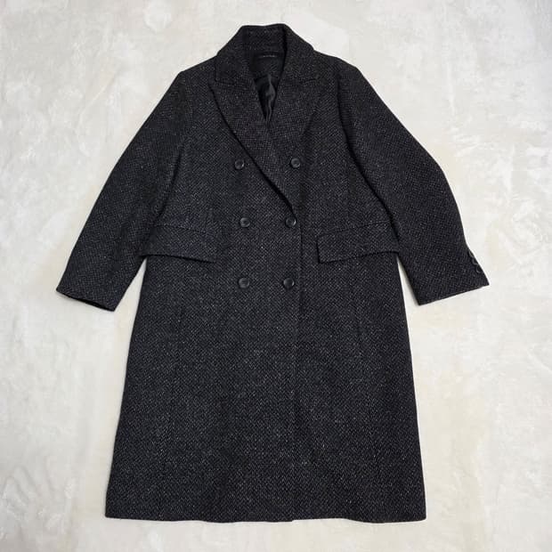 (88)여성 타하리 울 더블 코트