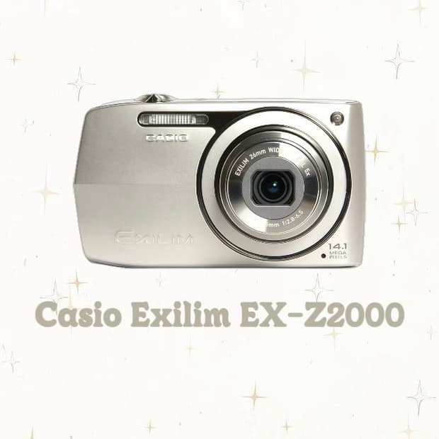 [한국어⭕️/민트급!] 카시오 엑슬림 EX-Z2000 디지털 카메라 디카
