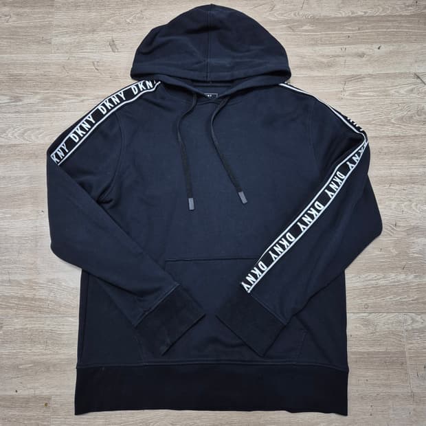 DKNY 도나카란 뉴욕 사이드라인 후드티