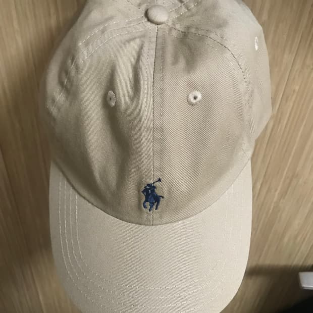 폴로 랄프로렌 베이지 캡