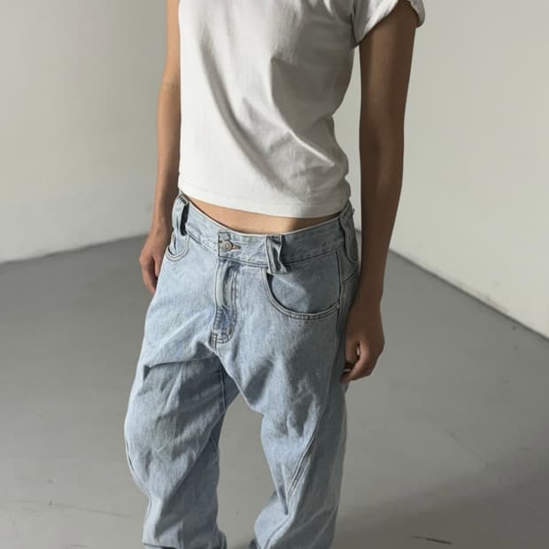 MPa DRIFT DENIM PANTS STEEL BLUE 드리프트 데님