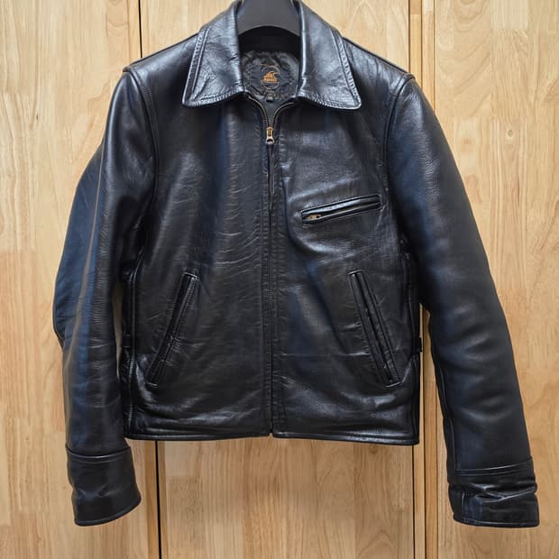 <로스트월드> 말가죽 자켓 38 (M) 하이웨이맨 / 하프벨트