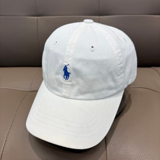 폴로 랄프로렌 레더 스트랩 볼캡