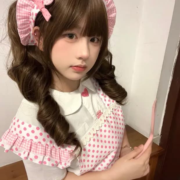 졸업사진 로리타 앞치마!!(원희님 착용)