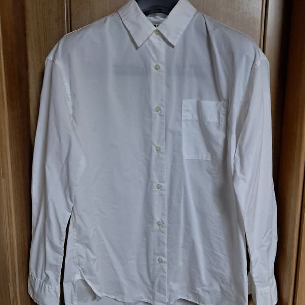 유니클로 여성 면 셔츠 M