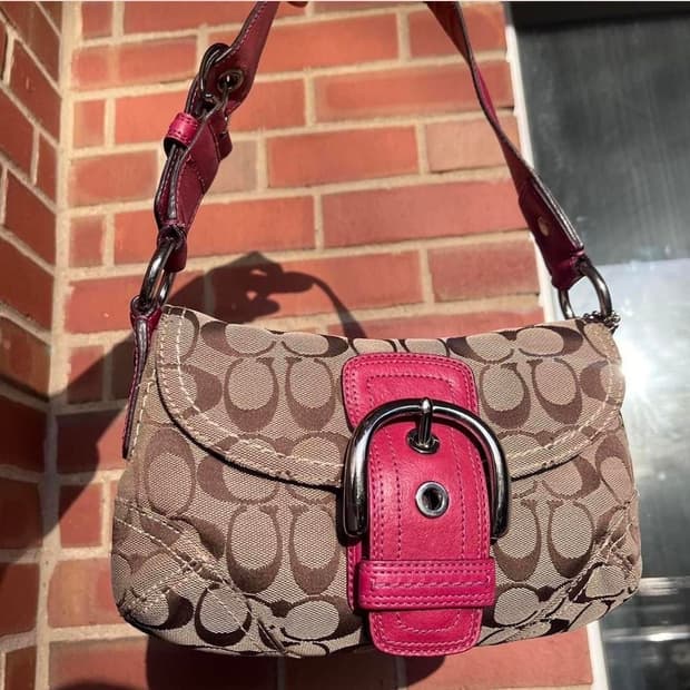 Coach 핑크 코치 숄더백 가방💗