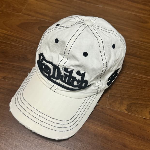 본더치 y2k 볼캡 모자
