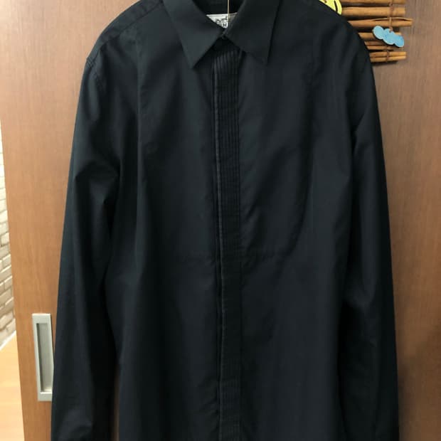 Hermes 에르메스 히든버튼 셔츠