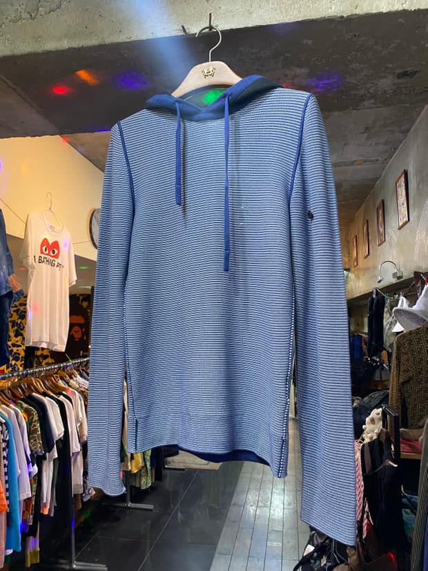 STONE ISLAND 스톤 아일랜드 스트라이프 후드 