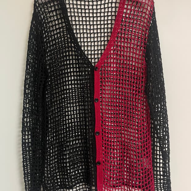 net cardigan 