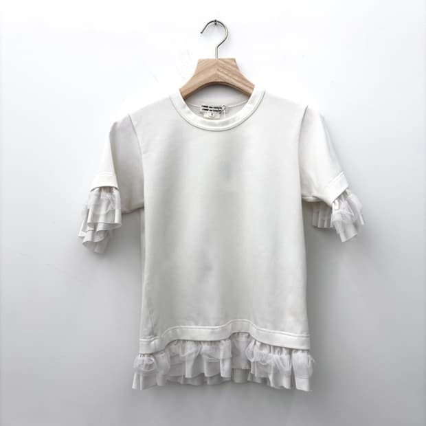 FRILL DETAIL SHORT SLEEVE 
