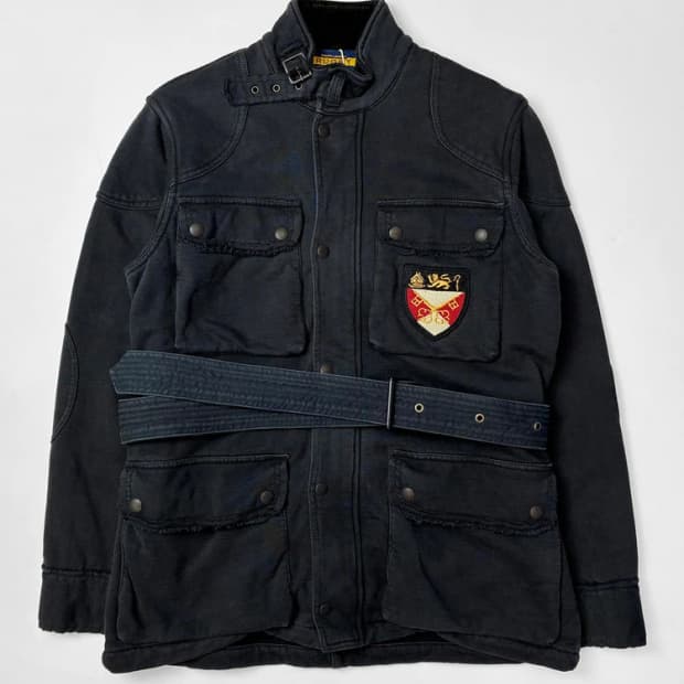 럭비랄프로렌 피그먼트 라이더스 자켓 PN5512