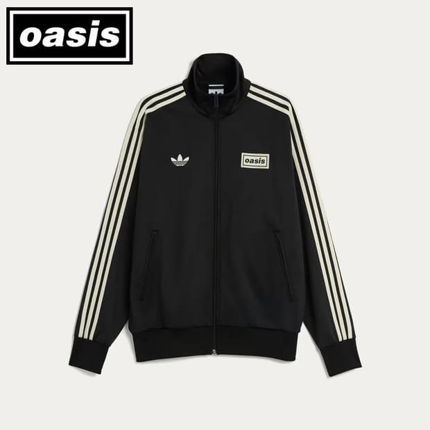 오아시스x아디다스 트랙탑 저지