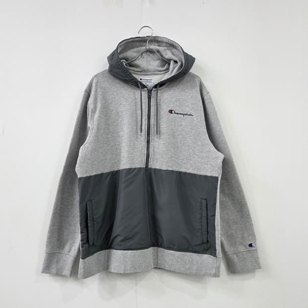 챔피온 반집업 후드티셔츠 캐나다