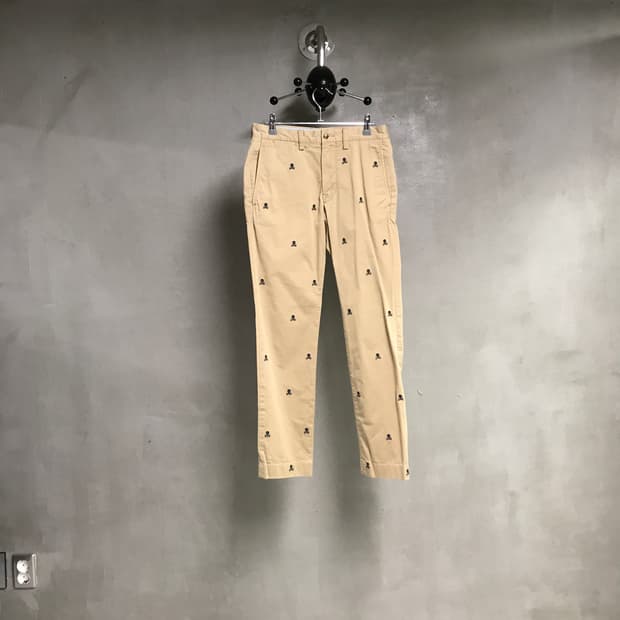 폴로 랄프로렌 멀티 자수 치노 팬츠 베이지 29/32