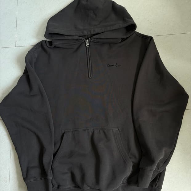 steven alan 반집업 후드티
