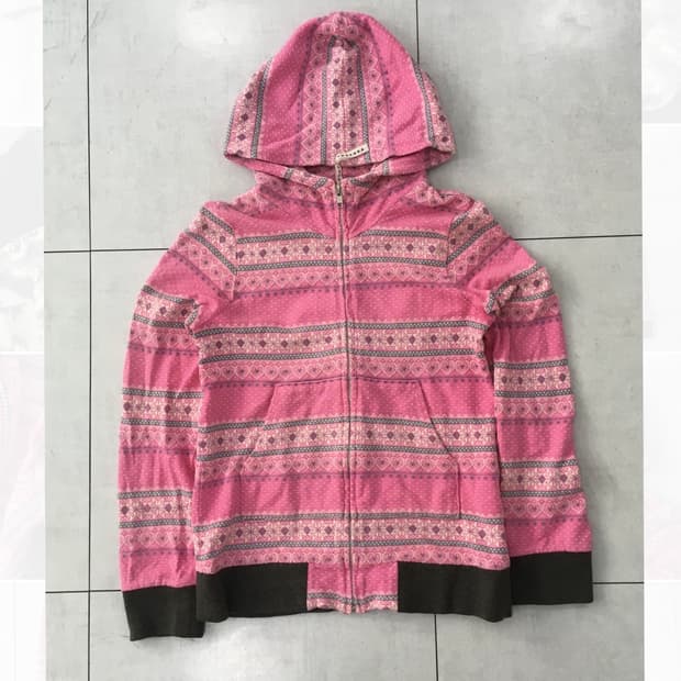 sunao kuwahara zip-up hoodie