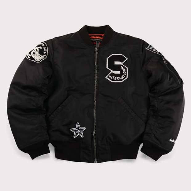 [S] 쇼트 MA-1 플라이트 자켓