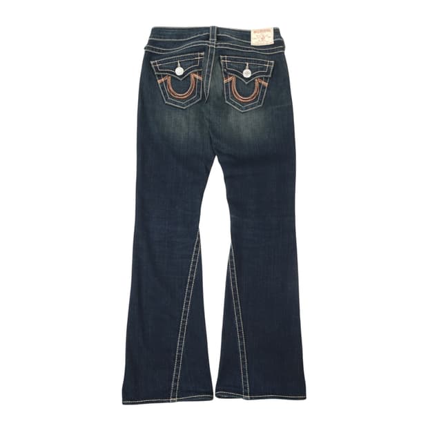 트루릴리젼 y2k 부츠컷 데님팬츠