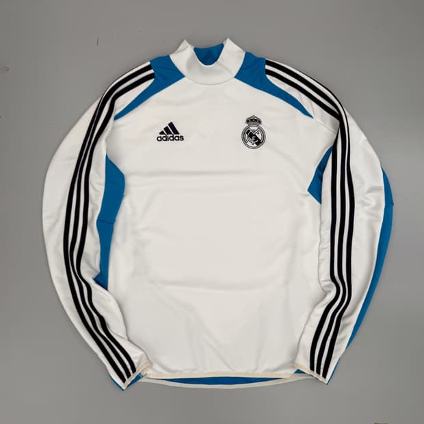 아디다스 루즈핏 레알 마드리드 12-13 트랙 드릴 탑 져지