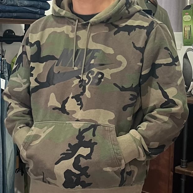 나이키 SB 카모 후드 XXL