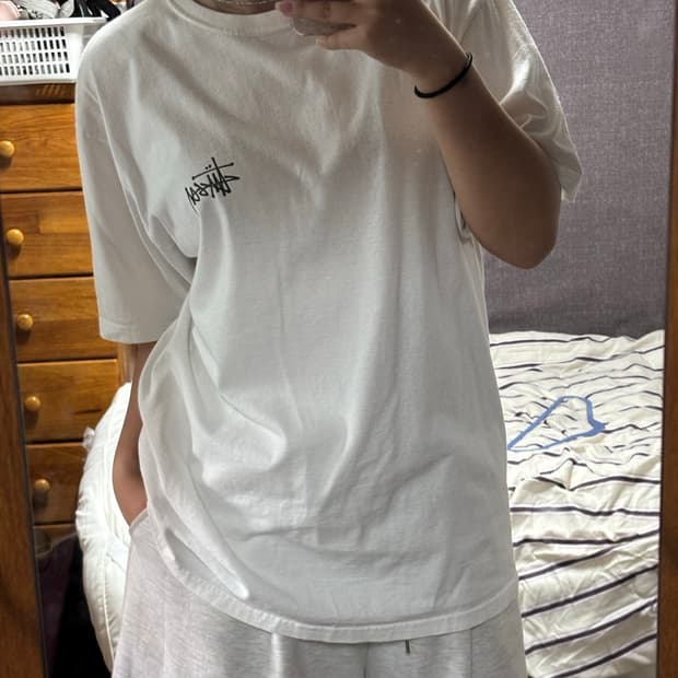 스투시 얼음 반팔