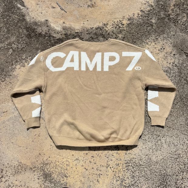 CAMP7 캠프세븐 빈티지 니트 스웨터 M-L