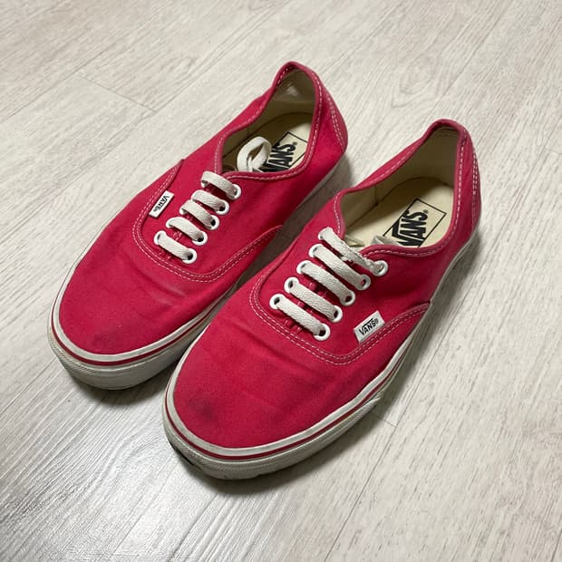 00s 반스 어센틱 레드