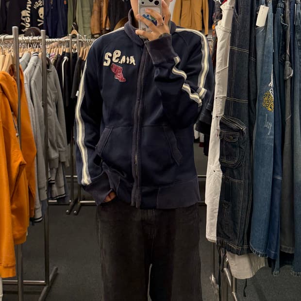 XL) 아베크롬비 빈티지 집업 자켓