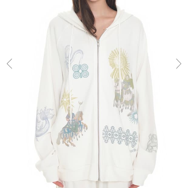 투머치택스 와플 후디 