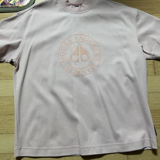 무스너클 핑크 반팔 S/P