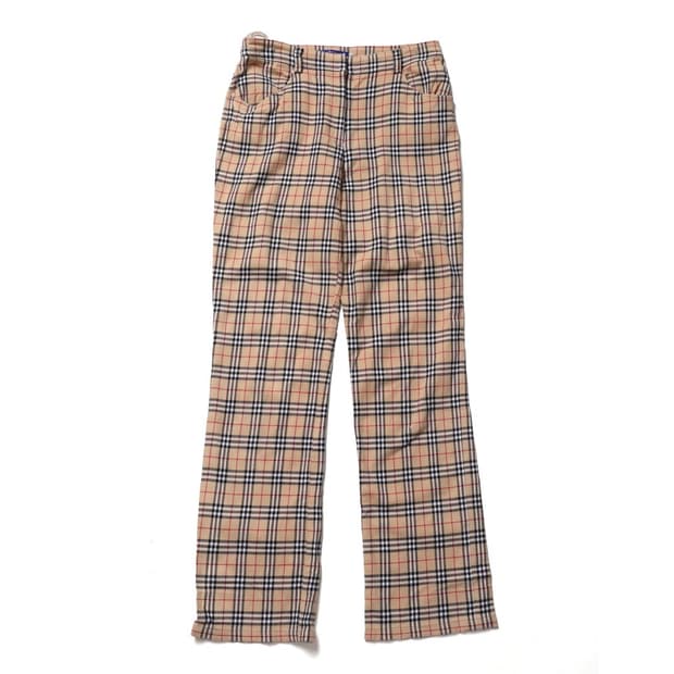 버버리 Burberry Blue Label Nova Check Pants