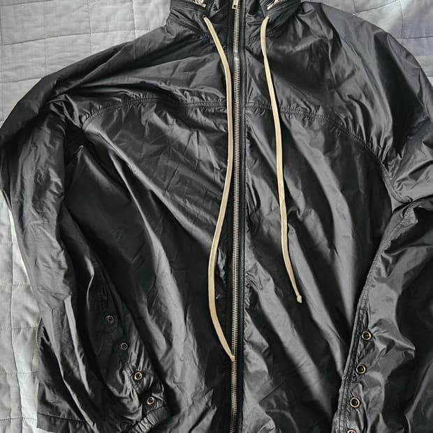 릭오웬스 다크쉐도우 후드점퍼 밀리터리 