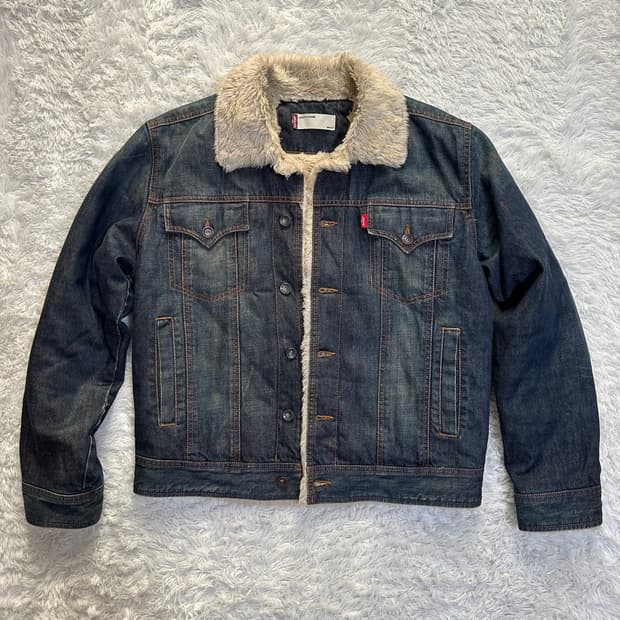 리바이스 쉐르파 트러커 데님 자켓 95