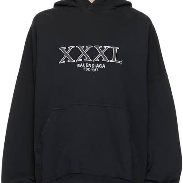 발렌시아가 XXXL 후드