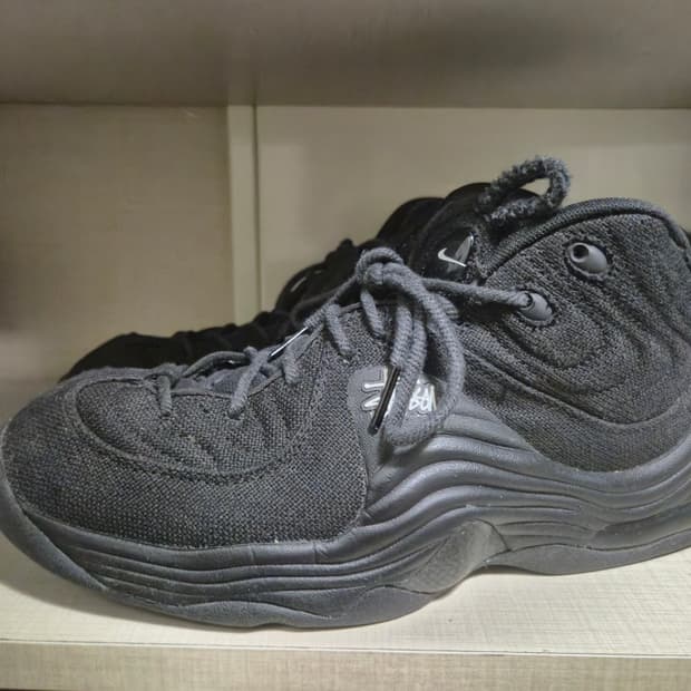 나이키 스니커즈 스투시 에어 페니 2 블랙 285mm