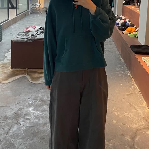 나이키 테니스로고 미드스우시 후드티 H750