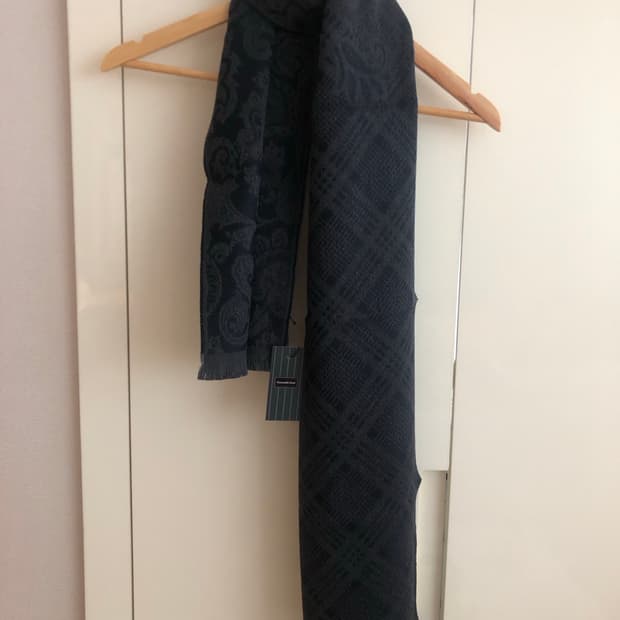 에르메네질도 제냐 울 머플러 목도리 스카프