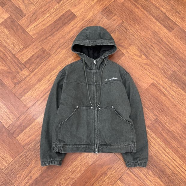 M(100) 노메뉴얼 W.D 워싱 투웨이 누빔 자켓 