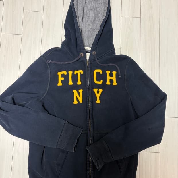 아베크롬비 후드집업 L 네이비 (희소 매물)